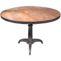 Round Industrial Table