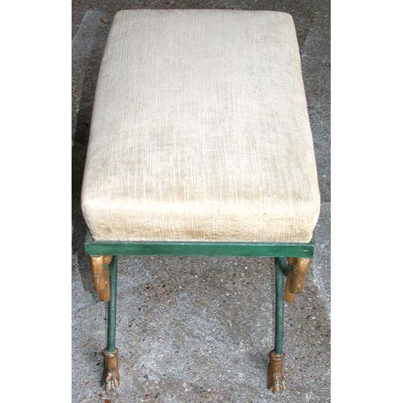 Pair of Swan Head Stools For Sale 1
