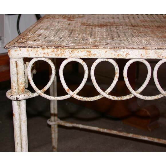 20th Century Bench by Matégot For Sale
