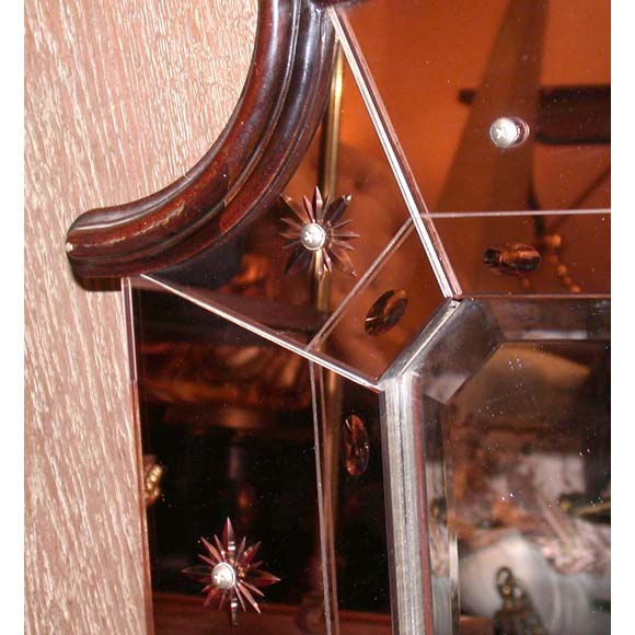 Cooper Star Pediment Frame Mirror