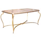 Small Gold Leaf Ramsay Coffee Table