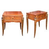 Pair of Palissandre End Tables