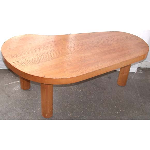 French Puddle Oak Coffee Table