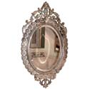 Antique Oval Venetian Mirror