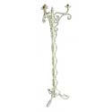 Wrought Iron Floor Lamp in the Style of René Prou