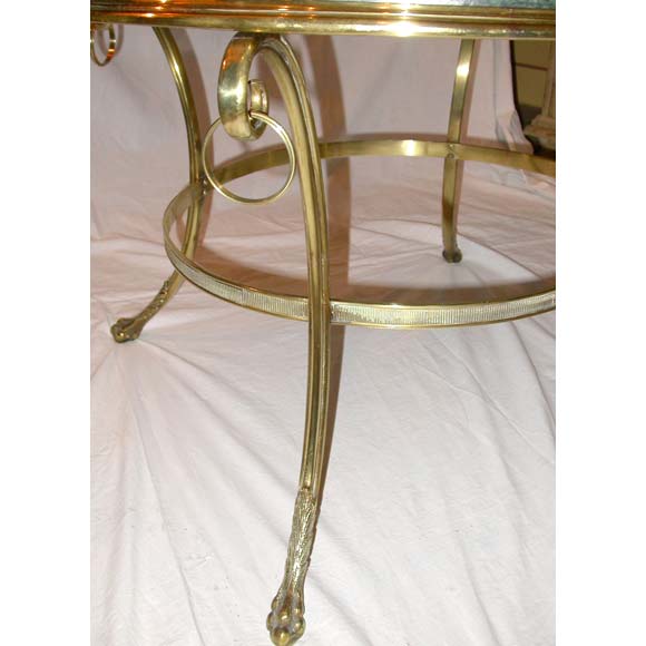 French Ball Eagle Foot Coffee Table For Sale