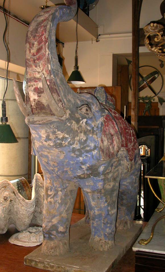 French Pair of Sculpted Wood 
