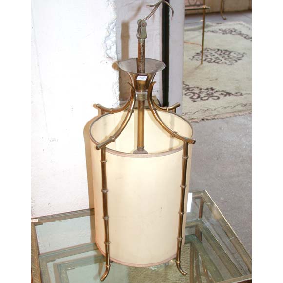 Bamboo Pagoda Ceiling Light