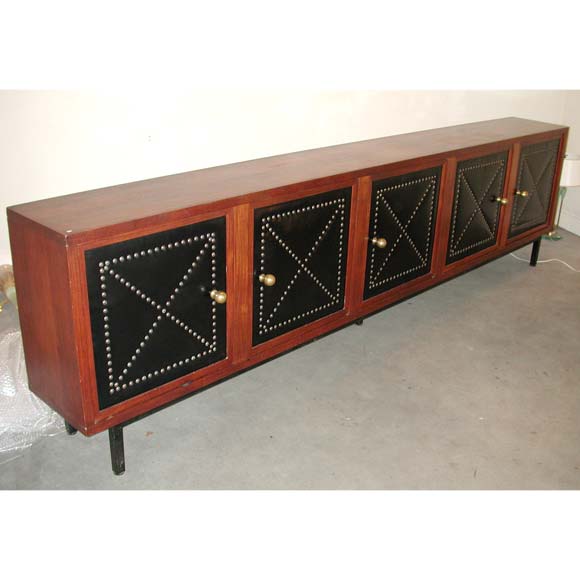 French Console with Studded Facade