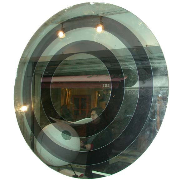 Target Wall Mirror For Sale at 1stDibs