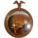 Eagle Crowned Convex Mirror