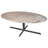 70's Oval Table by Knoll