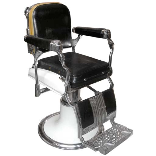 Belmont Adjustable 1948 Barbers Chair For Sale