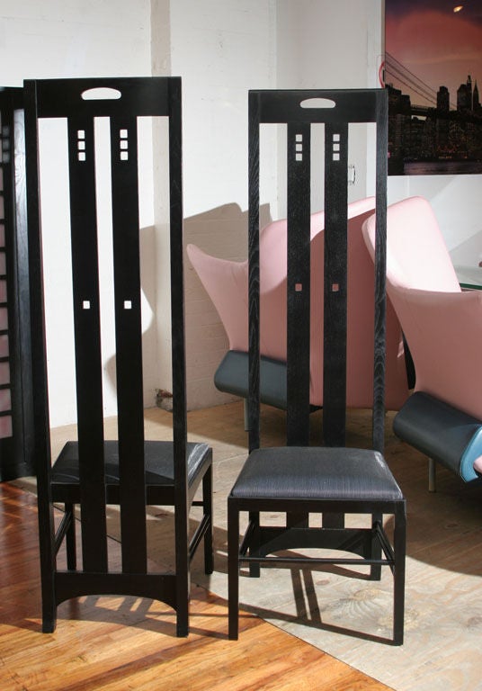 20th Century C.R. Mackintosh Dining Suite, by Cassina (10-Piece Group)