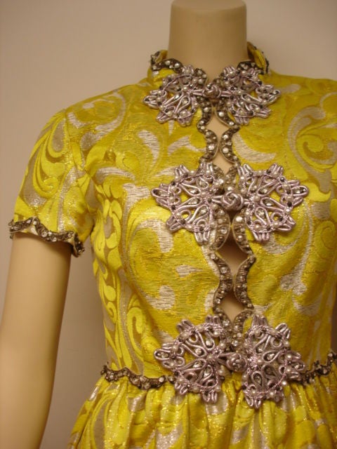 Women's 1960s Oscar de la Renta Princess Fit Gown