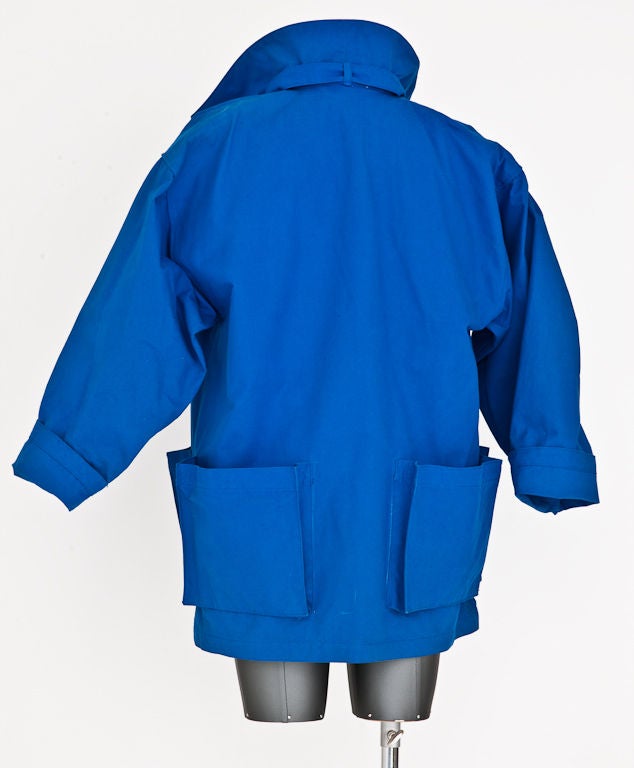 Women's Jean-Charles de Castelbajac electric blue jacket and vest