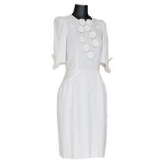 Vintage Karl Lagerfeld for Chloe linen day dress