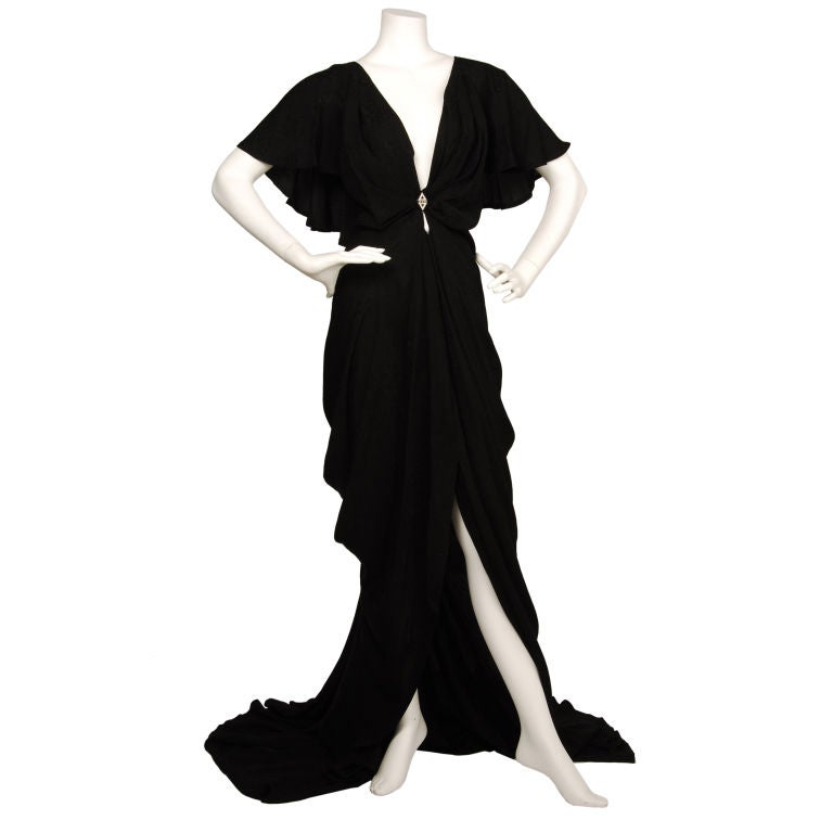Circa 1981 Ungaro Couture gown