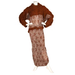Vintage Vivienne Westwood Sweater Dress  -1982 Buffalo Girl Collection