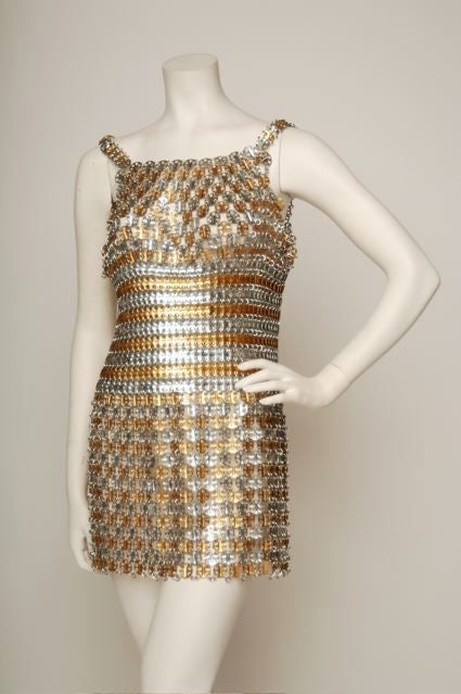 Paco Rabanne dress For Sale at 1stdibs