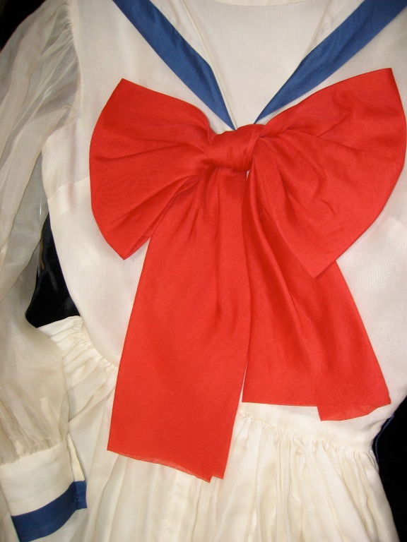 sailor purple dress