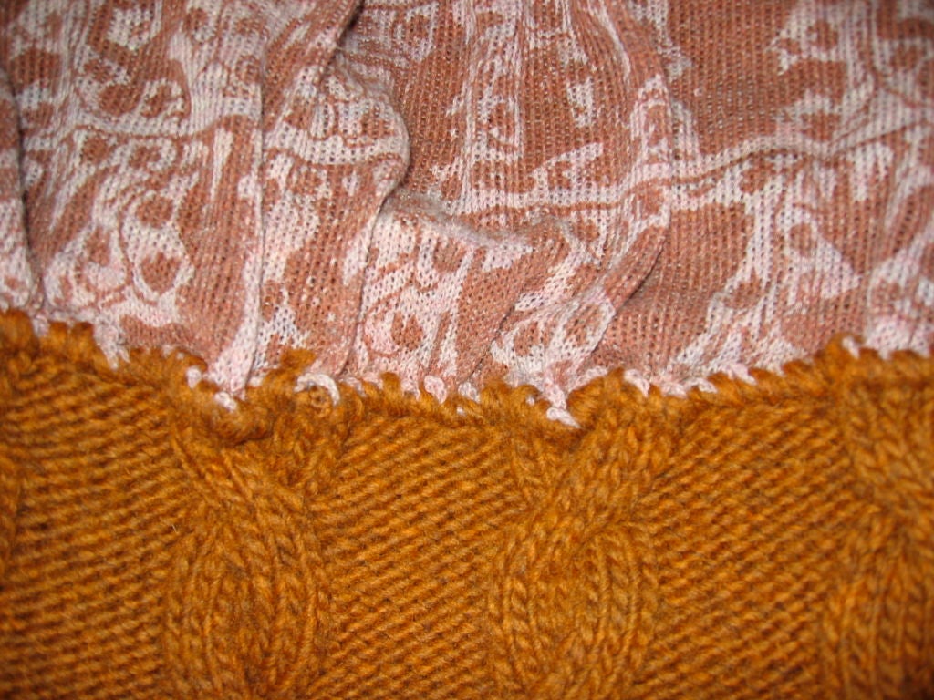Vivienne Westwood Sweater Dress  -1982 Buffalo Girl Collection 1
