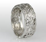1950's Floral Eternity Band