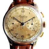 Breitling 1940's Chronograph in 18k Rose Gold