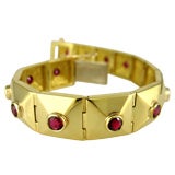 Cartier Aldo Cipullo 1970's Ruby Bracelet