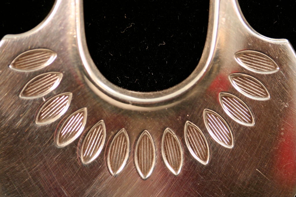 Sterling Scandinavian Pendant Necklace by David Anderson 1