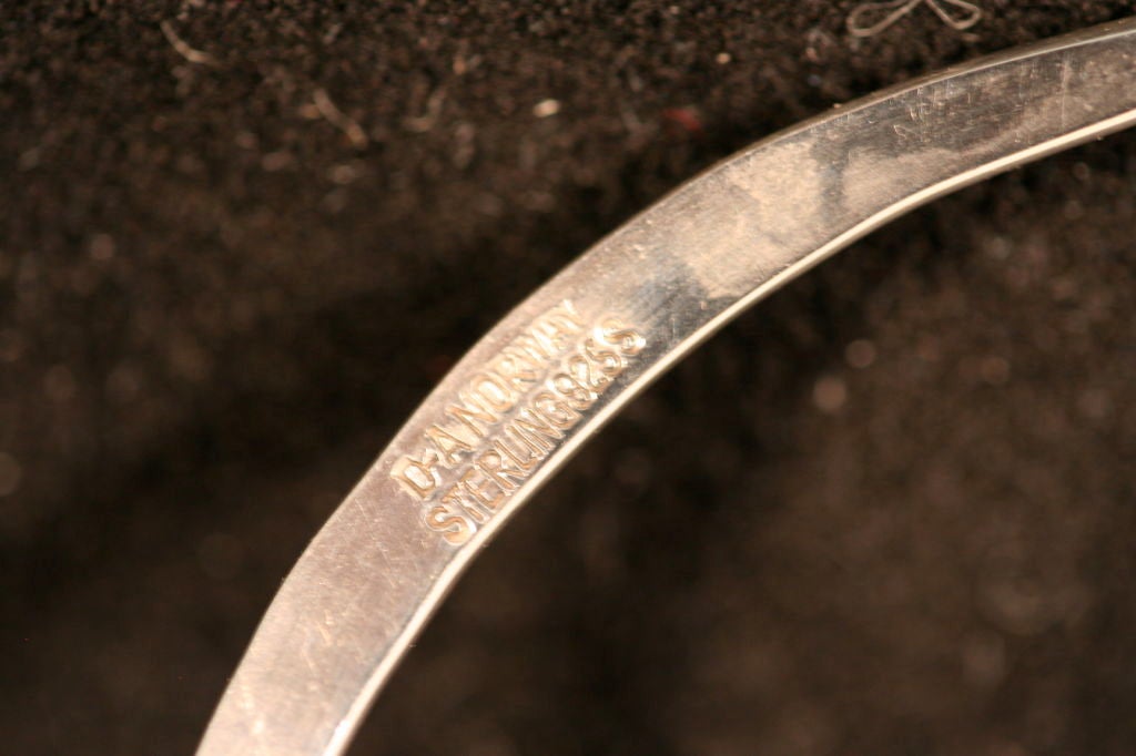 Sterling Pendant on Choker by David Anderson 2