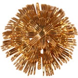 18K Gold Brooch by Tiffany and Co.