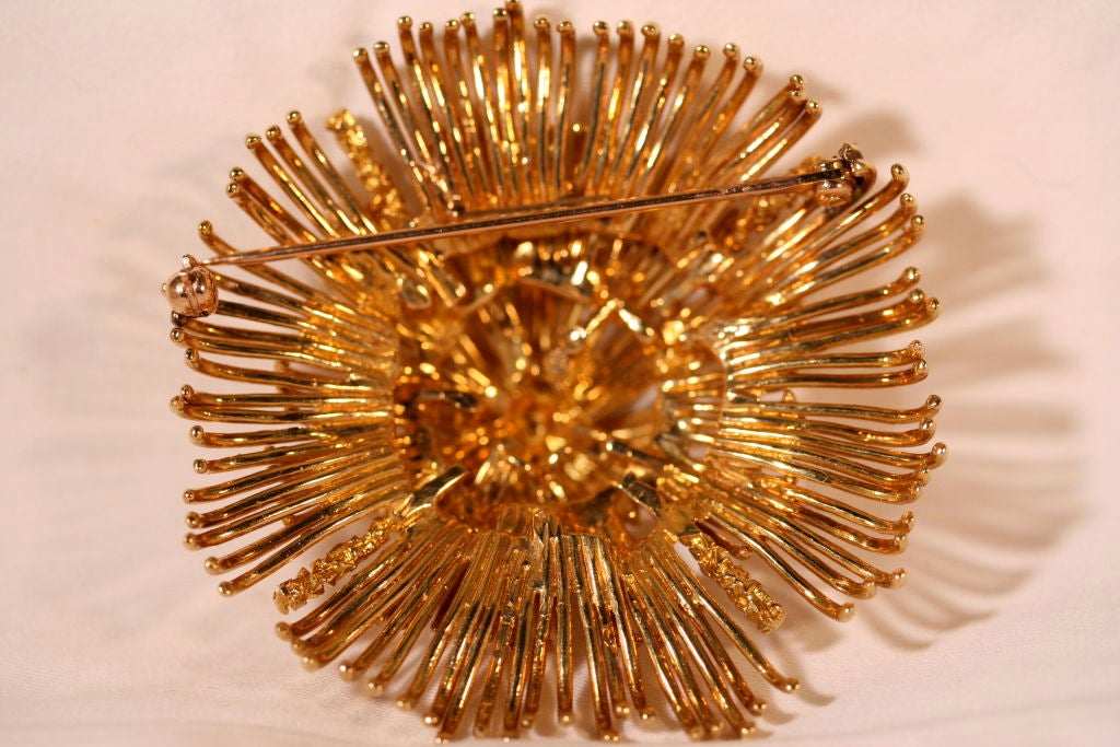 18K Gold Brooch by Tiffany and Co. 1