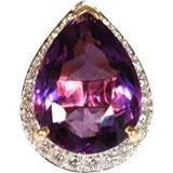 Amethyst Cocktail Ring