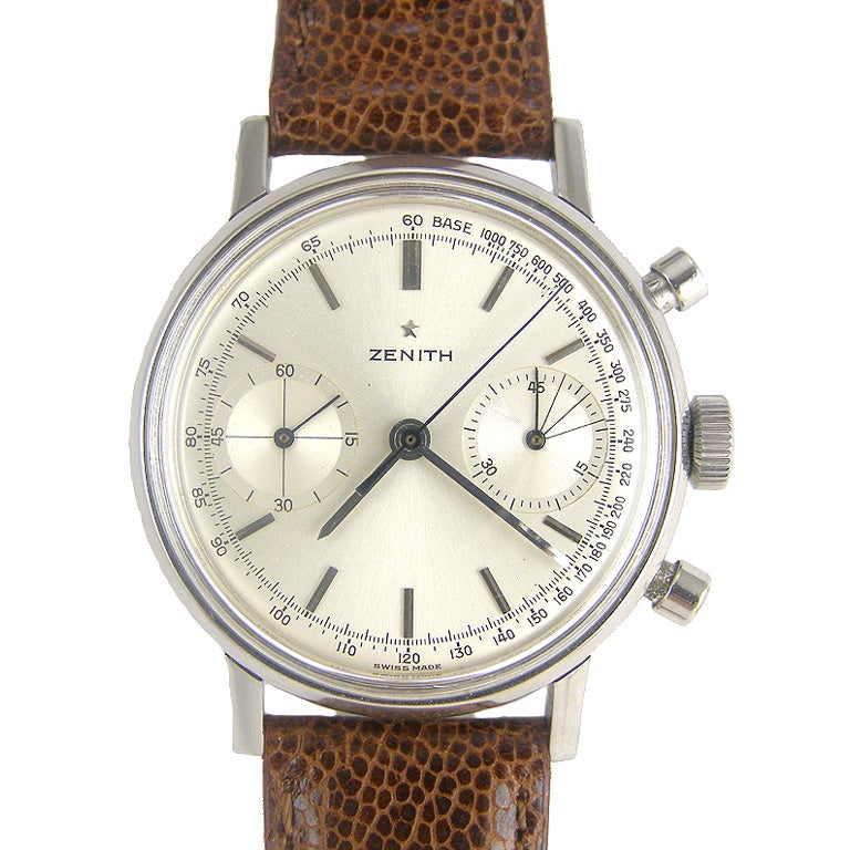 Zenith SS Oversized Chronograph 1960s