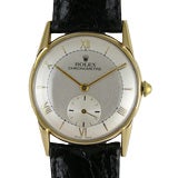 Rolex 14K YG Dress Model circa 1950
s