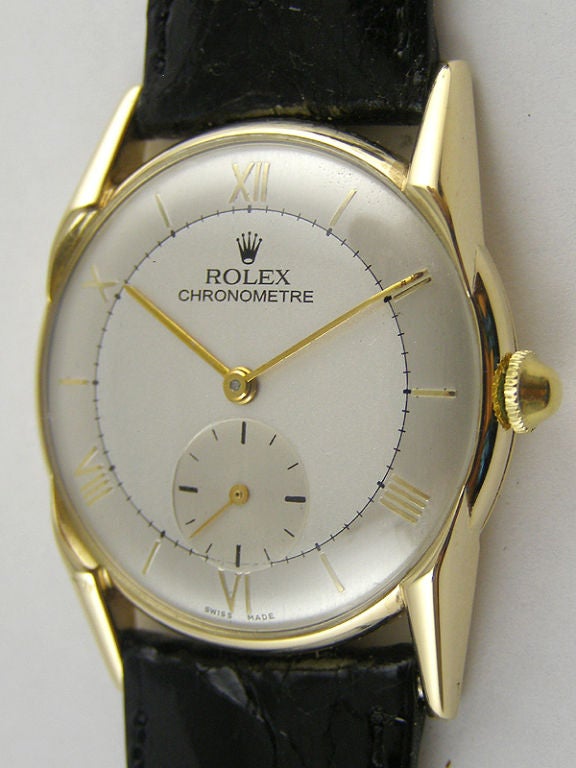 Rolex 14K YG Dress Model circa 1950's