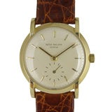 Patek Philippe 18K YG dress model ref # 2429/1 circa 1950's