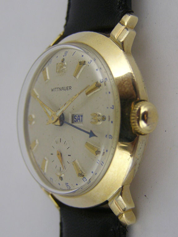 Wittnauer Gold Filled Calendar Model c.1950's
