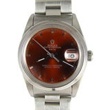 Rolex Stainless Steel Oyster Perpetual Date "Cherry Cola" Dial