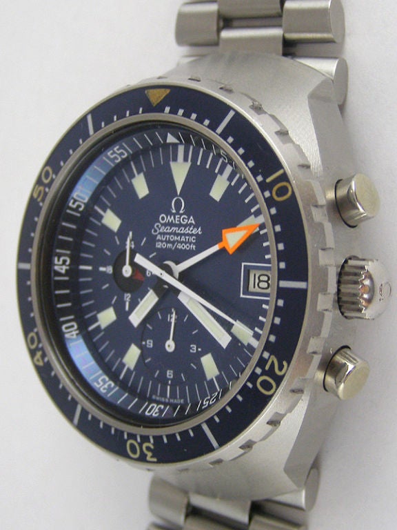 Omega SS Seamaster 120 automatic chronograph so called 