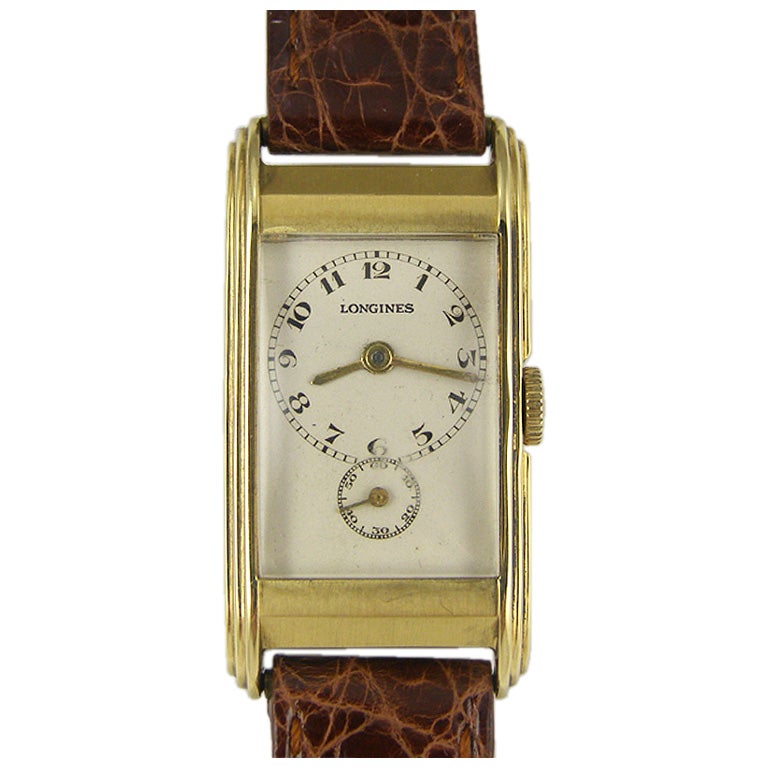 Longines 14K YG Doctor's Art Deco RARE!