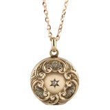 14K Pink Gold Locket