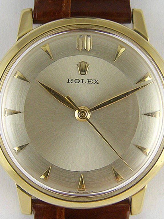 Rolex 14K YG dress model