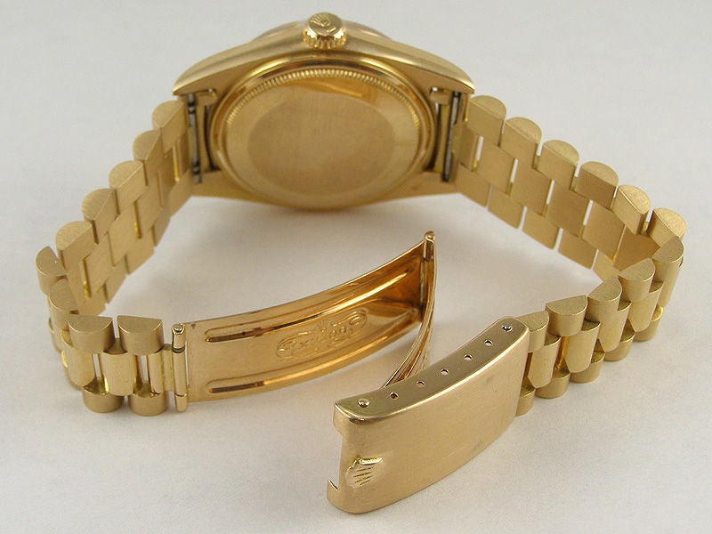 Rolex 18K PG Day & Date Presidential ref #1803 c. 1969 1