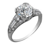 Platinum Engagement Ring 2.15 cts  Shreve & Co.