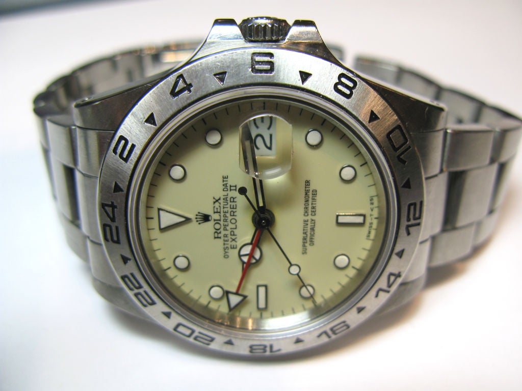 Rolex Rare Cream Dial Explorer