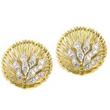 Sterle Gold and Diamond Earrings