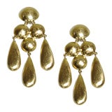 Florentine Gold Chandelier Earrings