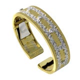 Buccellati Gold and Diamond Bangle
